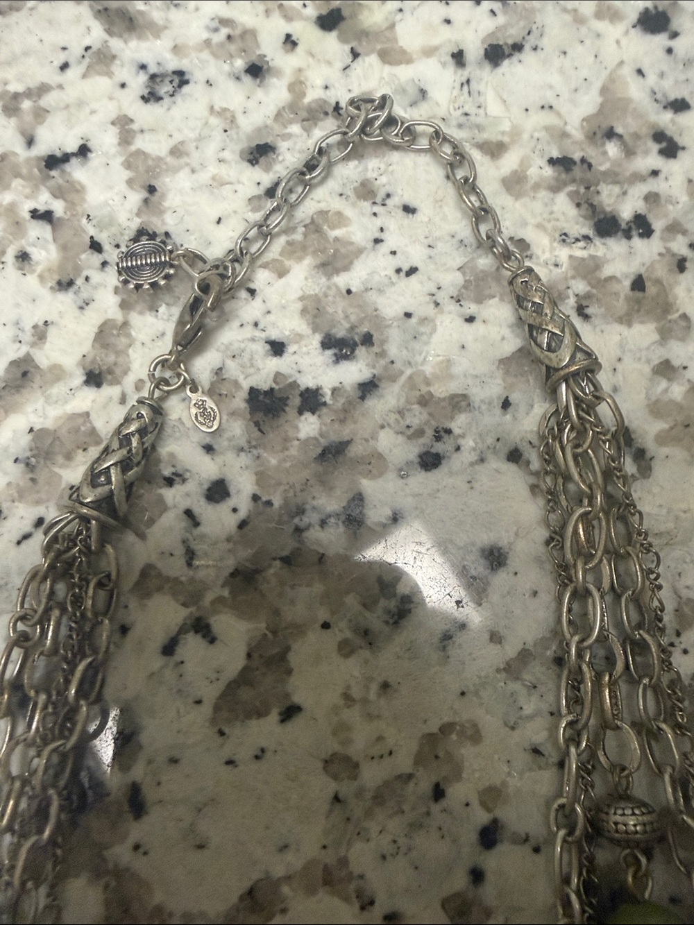 Multi-Color Beaded Multi-Strand Necklace - Picture 3 of 3